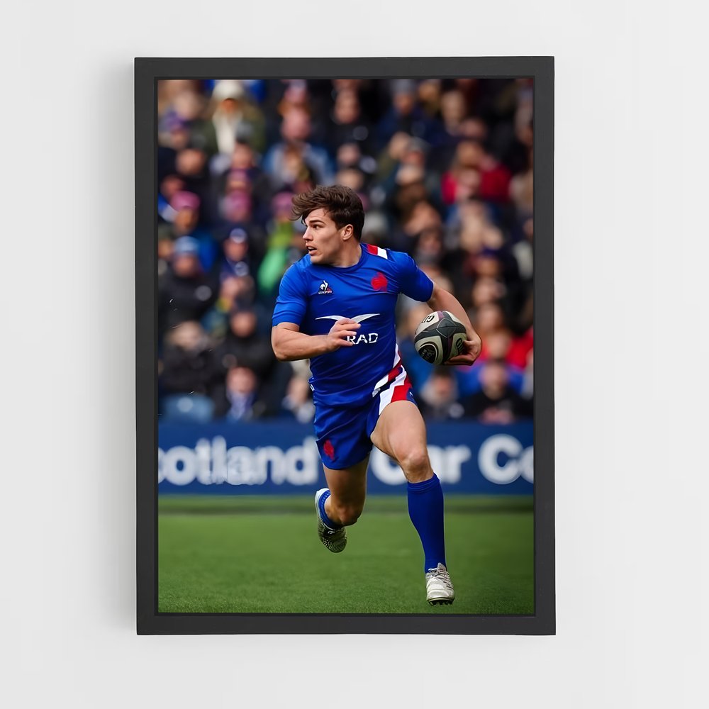 Poster En Mouvance – affiche Rugby (vue 2)